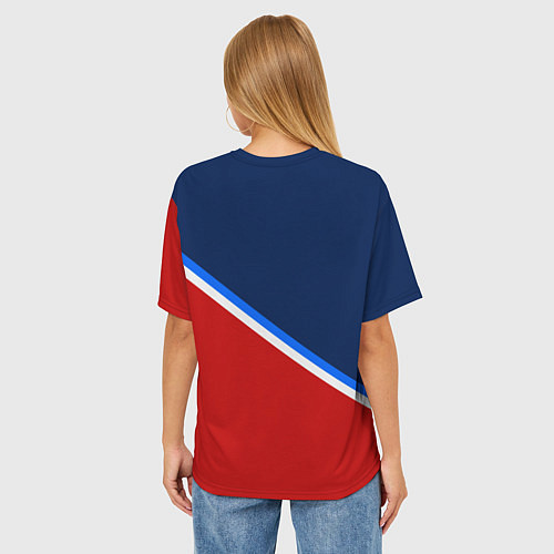 Женская футболка оверсайз Формула 1 - рожденный побеждать / 3D-принт – фото 4