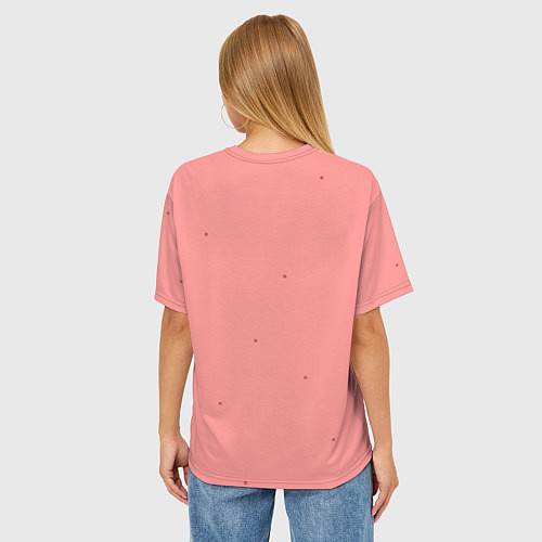 Женская футболка оверсайз Костюм Патрика - верх / 3D-принт – фото 4