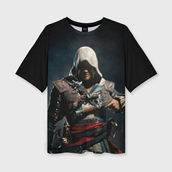 Футболка оверсайз женская Assassins Creed 4, цвет: 3D-принт