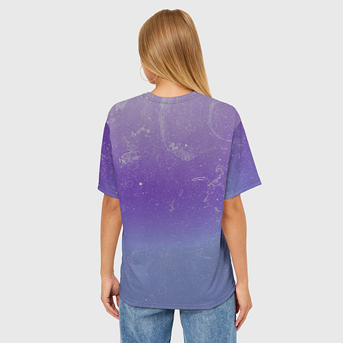Женская футболка оверсайз Блэйд из хонкай стар рейл / 3D-принт – фото 4