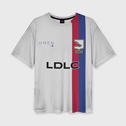 Женская футболка оверсайз LDLC OL форма
