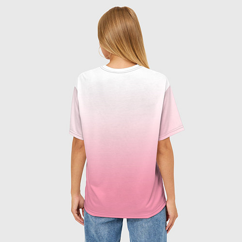 Женская футболка оверсайз Дженни солистка группы Блэкпинк / 3D-принт – фото 4