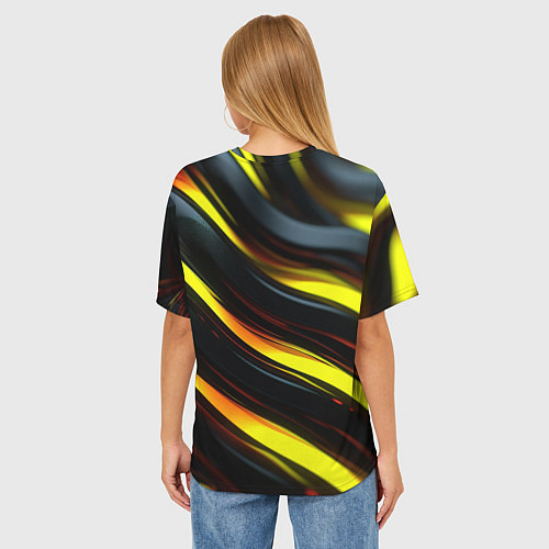 Женская футболка оверсайз Затонувший сундук Грифф / 3D-принт – фото 4