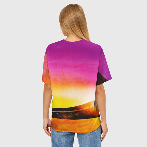 Женская футболка оверсайз Queen Фредди Меркьюри / 3D-принт – фото 4