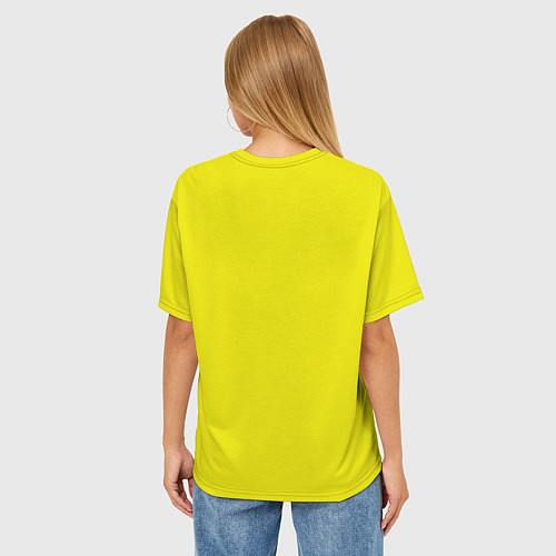 Женская футболка оверсайз Ребекка - Киберпанк 2077 / 3D-принт – фото 4