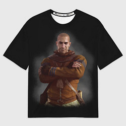 Футболка оверсайз женская The Witcher 3 - Гюнтер, цвет: 3D-принт