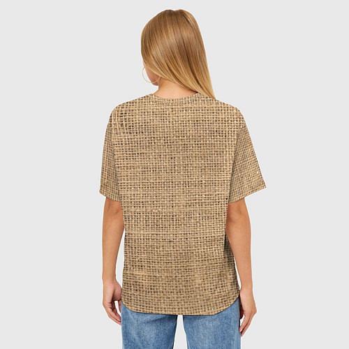 Женская футболка оверсайз Xolop / 3D-принт – фото 4