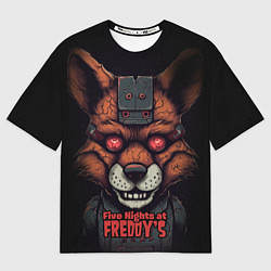 Футболка оверсайз женская Cyber Mangle, цвет: 3D-принт