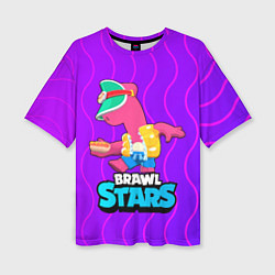 Футболка оверсайз женская Doug Brawl Stars, цвет: 3D-принт