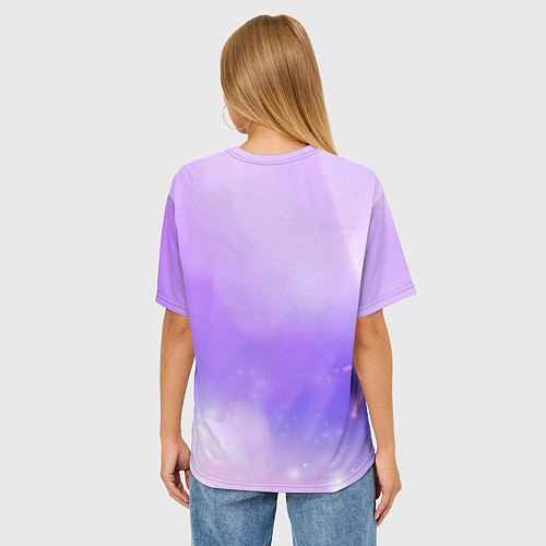 Женская футболка оверсайз Хёнджин на концерте - Стрей Кидс / 3D-принт – фото 4