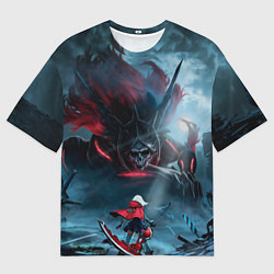 Футболка оверсайз женская God Eater, цвет: 3D-принт