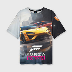 Футболка оверсайз женская Forza Horizon, цвет: 3D-принт