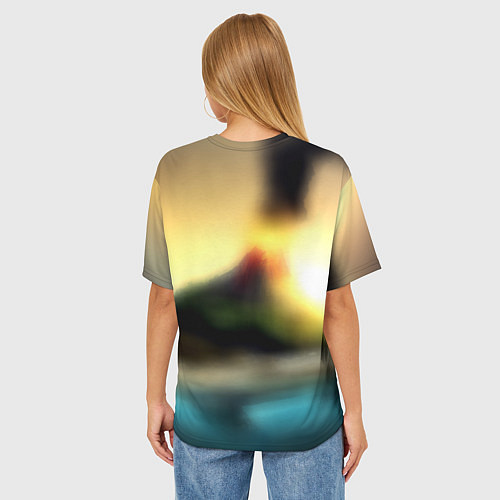Женская футболка оверсайз Farcry tropicano / 3D-принт – фото 4