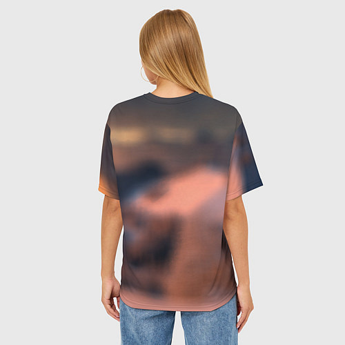 Женская футболка оверсайз Ассасин мираж / 3D-принт – фото 4