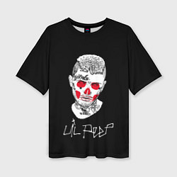 Женская футболка оверсайз Lil Peep idol 2023