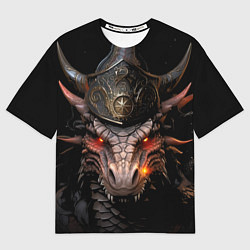 Футболка оверсайз женская Волшебный хозяин зимы, цвет: 3D-принт