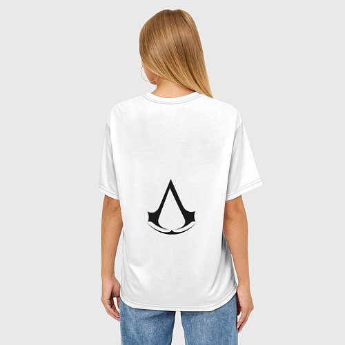 Женская футболка оверсайз Французская революция Assassins / 3D-принт – фото 4