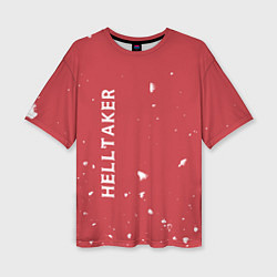 Женская футболка оверсайз Helltaker