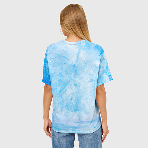 Женская футболка оверсайз Грей Фуллбастер из Хвоста феи / 3D-принт – фото 4
