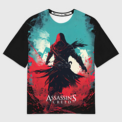 Футболка оверсайз женская Assassins creed ясное небо, цвет: 3D-принт