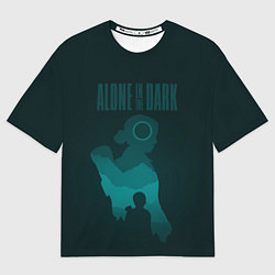 Футболка оверсайз женская Alone in the dark - Emily, цвет: 3D-принт