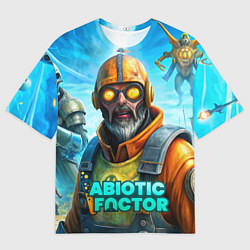 Футболка оверсайз женская Abiotic Factor игровые персонажи, цвет: 3D-принт
