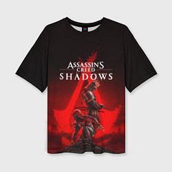 Футболка оверсайз женская Главные герои Assassins creed shadows, цвет: 3D-принт