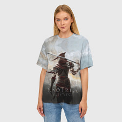 Футболка оверсайз женская Главный герой Enotria the lost song, цвет: 3D-принт — фото 2