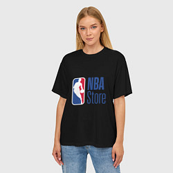 Футболка оверсайз женская NBA store, цвет: 3D-принт — фото 2