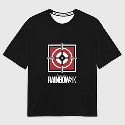 Футболка оверсайз женская Rainbow six action game, цвет: 3D-принт