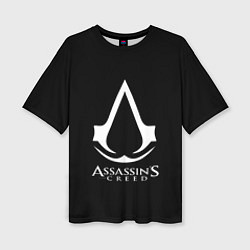 Футболка оверсайз женская Assassins Creed logo game, цвет: 3D-принт