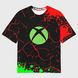 Футболка оверсайз женская Xbox game studio, цвет: 3D-принт