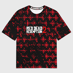 Футболка оверсайз женская Red dead redemption x farcry pattern, цвет: 3D-принт