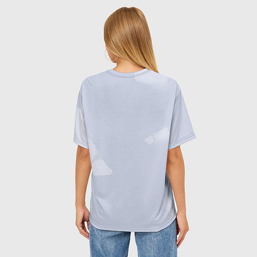 Женская футболка оверсайз Taylor Swift productive / 3D-принт – фото 4