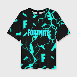 Футболка оверсайз женская Fortnite epic games, цвет: 3D-принт