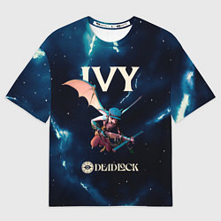 Футболка оверсайз женская Deadlock Плющ, цвет: 3D-принт