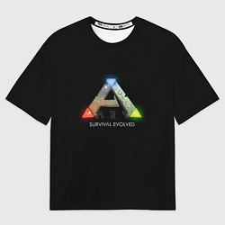 Футболка оверсайз женская Ark: Survival Evolved logo rpg, цвет: 3D-принт