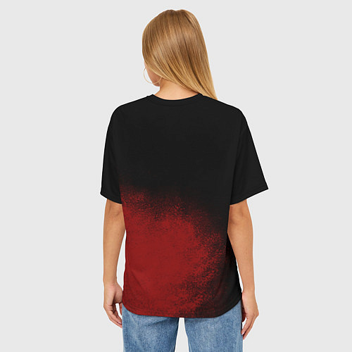 Женская футболка оверсайз Targaryen house Game of Thrones / 3D-принт – фото 4