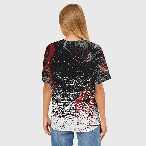 Женская футболка оверсайз Berserk 1997 / 3D-принт – фото 4