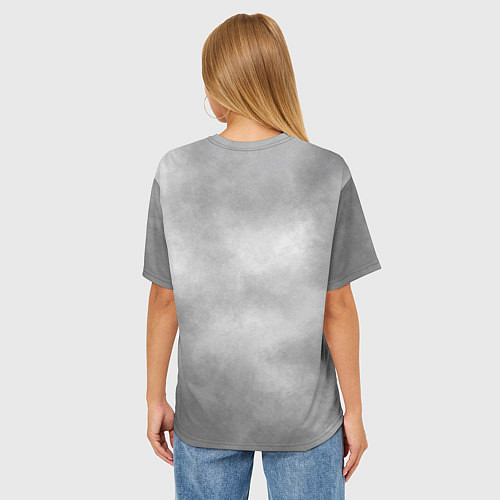 Женская футболка оверсайз S t a l k e r 2 Heart of Chornobyl / 3D-принт – фото 4