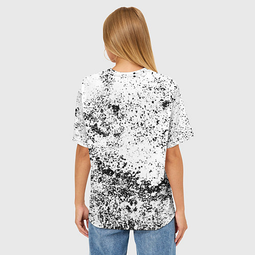 Женская футболка оверсайз Arctic Monkeys - Графический хаос / 3D-принт – фото 4