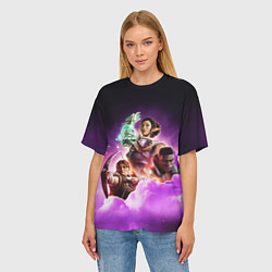 Футболка оверсайз женская Poster Dragon age, цвет: 3D-принт — фото 2