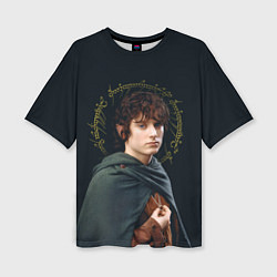 Футболка оверсайз женская Фродо - Властелин колец, цвет: 3D-принт