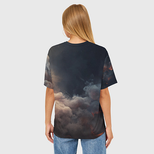 Женская футболка оверсайз Stronghold Crusader logo / 3D-принт – фото 4