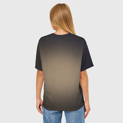 Женская футболка оверсайз Братья Винчестеры - Сверхъестественное / 3D-принт – фото 4