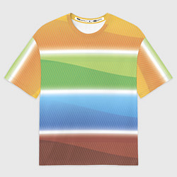 Футболка оверсайз женская Просвет, цвет: 3D-принт