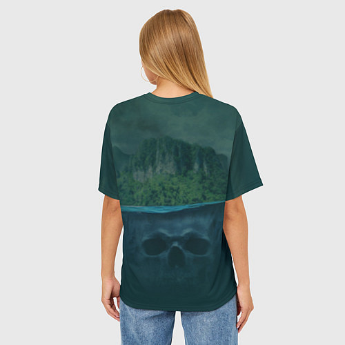 Женская футболка оверсайз Far Cry villains / 3D-принт – фото 4