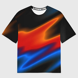 Футболка оверсайз женская Multicoloured, цвет: 3D-принт