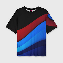 Футболка оверсайз женская Multicoloured, цвет: 3D-принт