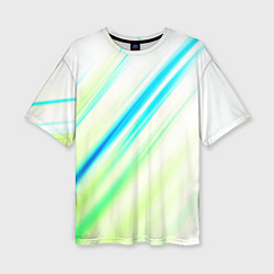 Футболка оверсайз женская Multicolored, цвет: 3D-принт